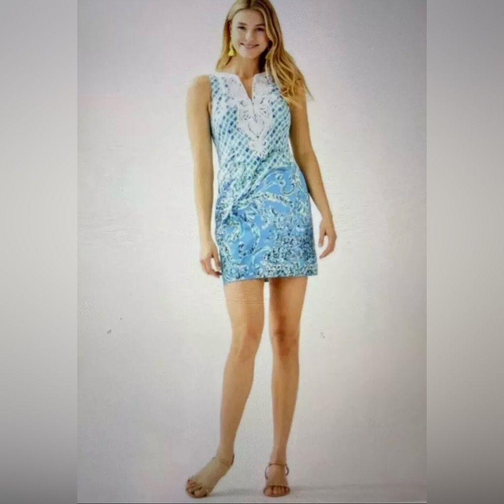 Lilly Pulitzer Gabby Shift “Scuba Doo” NWT Size 10